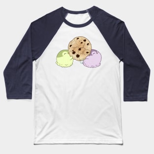 Penguinscoops - cookie Baseball T-Shirt